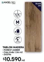 Tablon Madera Forest Amber