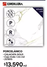 Cordillera - Porcelánico