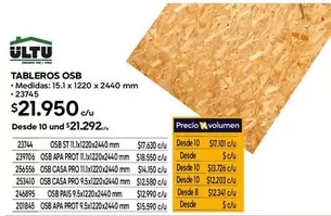 Tabletos Osb