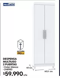Despensa Multiuso 2 Puertas