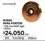 Rueda Para Porton