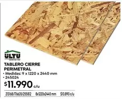 Tablero Cierre Perimetro