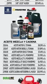 Power - Aceite Mezcla Y Cadena