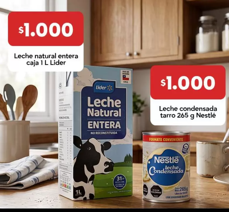 Nestlé - Leche Natural Entera Caja