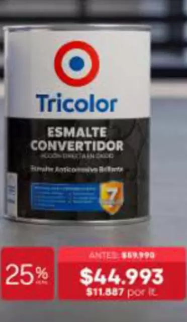 Tricolor - Esmalte Convertidor