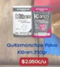Quitamanchas Polvo
