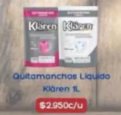 Quitamanchas Liquido
