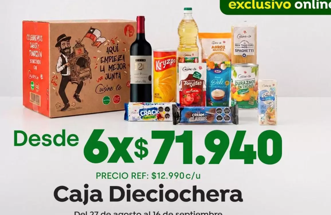 120 - Caja Dieciochera
