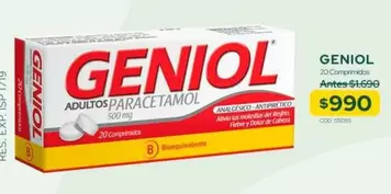 Geniol - 20 Cucumbertas