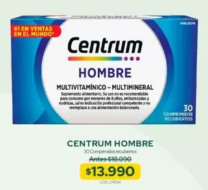 Centrum - Multivitaminico Multimineral