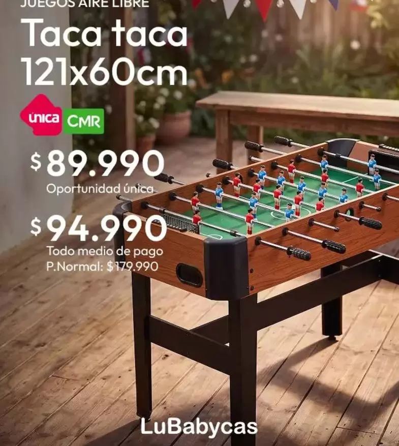 Taca Taca 121x60cm