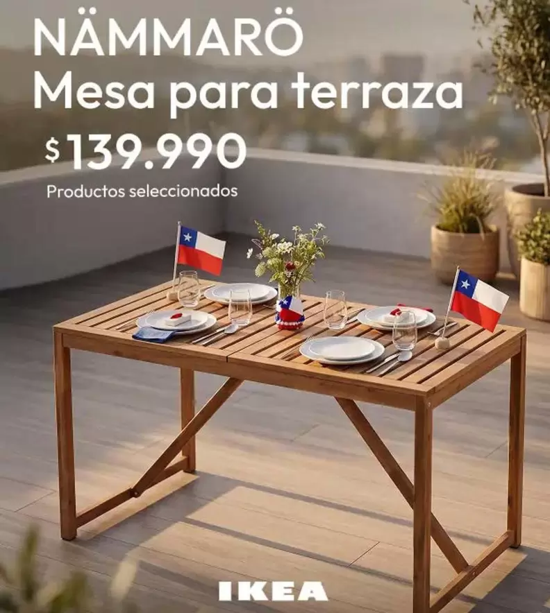 Mesa Para Terraza