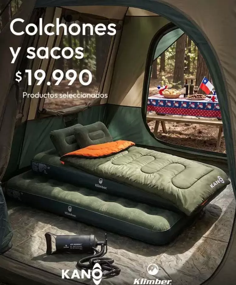 Klimber - Colchones Y Sacos