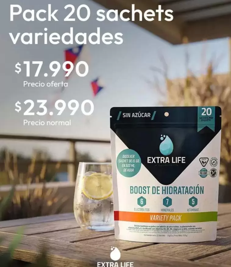 Boost - Pack 20 Sachets Variedades