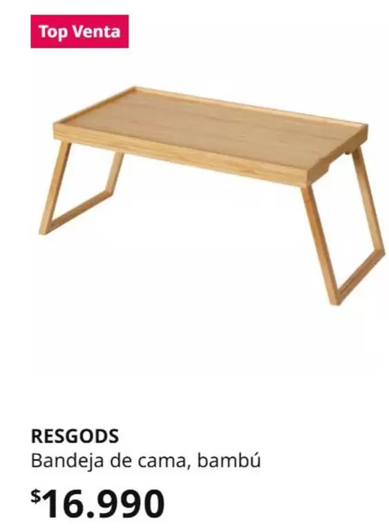 Bandeja De Cama, Bambu