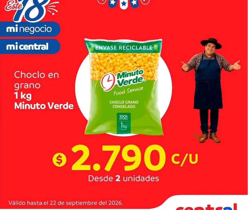 Minuto Verde - Choclo En Grano