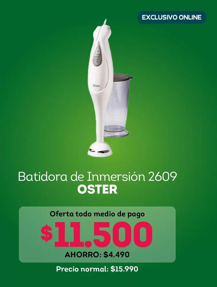 Oster - Batidora De Immersion 2609