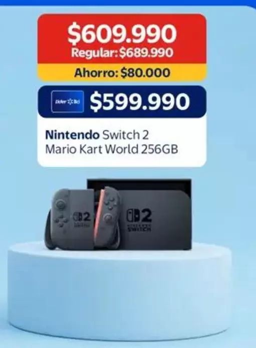 Switch 2 Mario Kart World 256GB