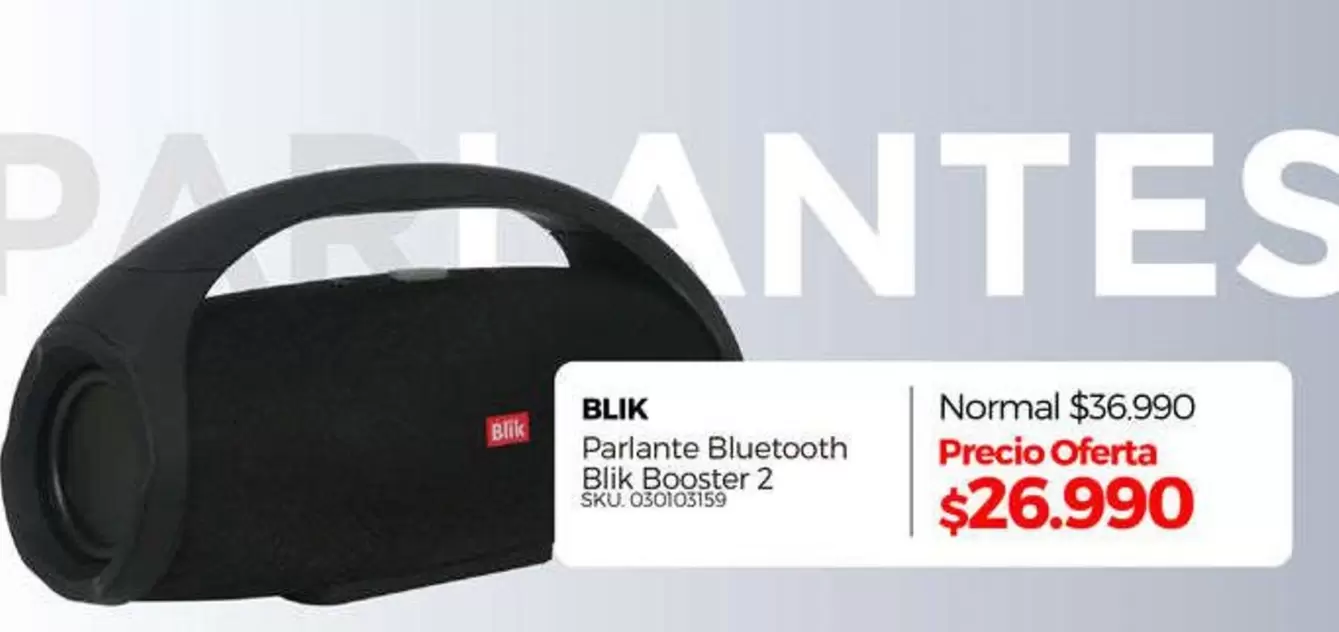 parlante Bluetooth BWK booster 2