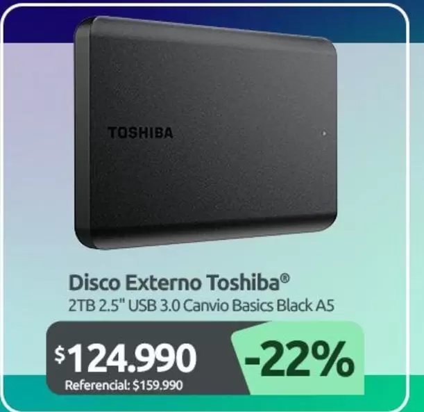 Toshiba - Disco Externo