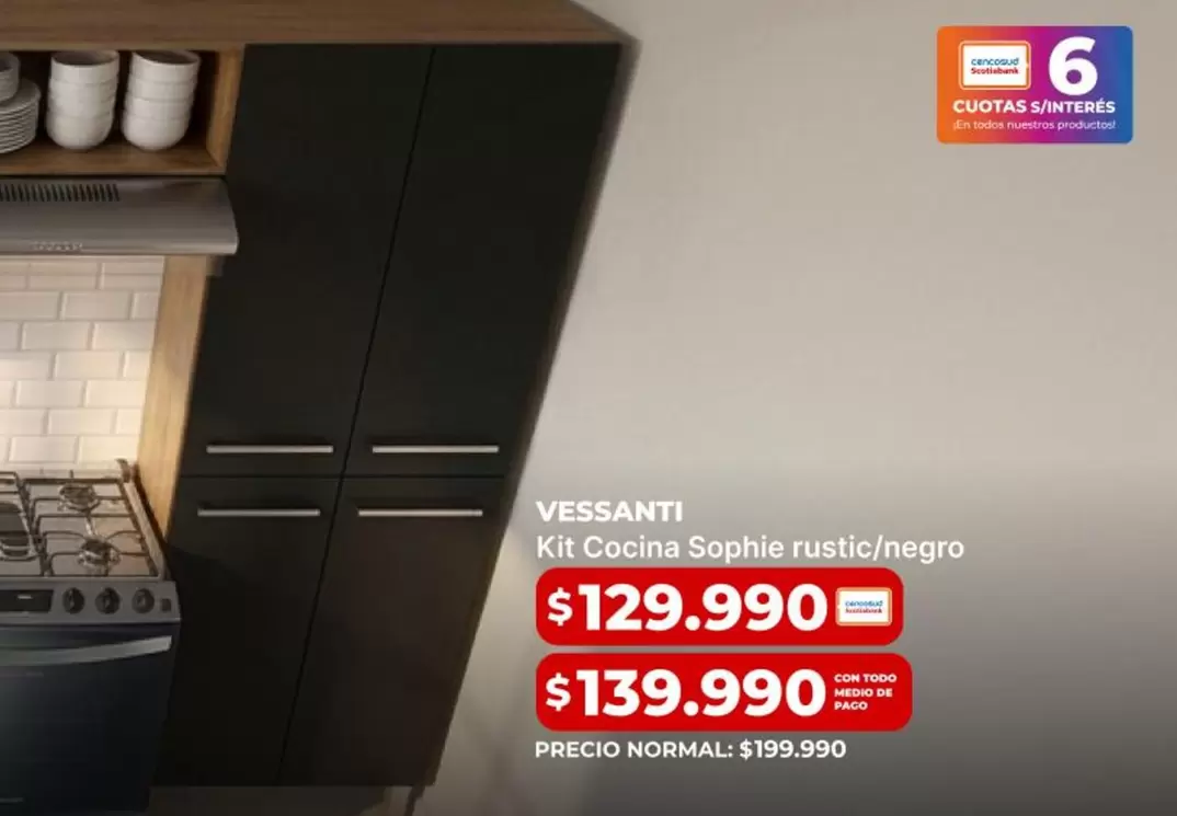 Vessanti - Kit Cecina Sophie Rustici/negro
