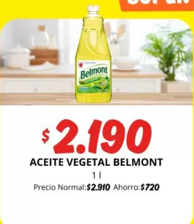 Belmont - Aceite Vegetal