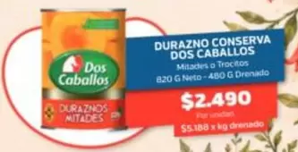 Dos Caballos - Conserva