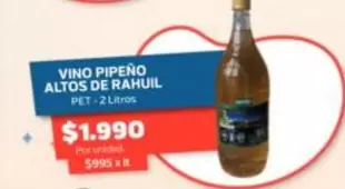 Vino Pipeno Altos De Rahuil
