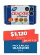 Selz - Pack Galleta Cracker