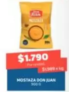 Don Juan - Mostaza