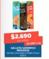 Galleta Sangwich Megaduo