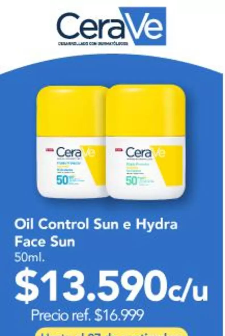 CeraVe - Oil Control Sun E Hydra Face Sun