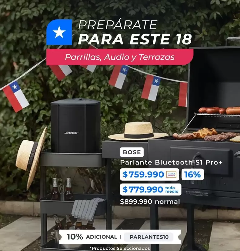 Bose - Parlante Bluetooth S 1 Pro+