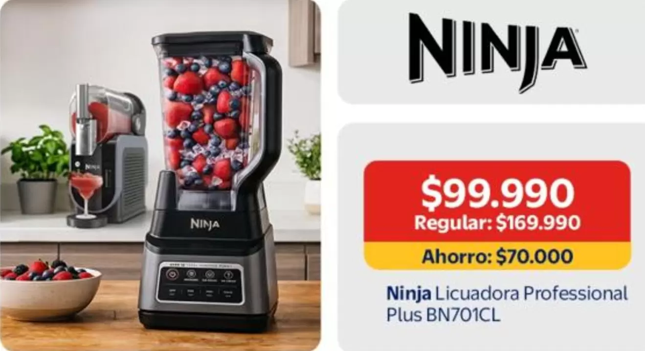 Ninja Licuadora Professional Plus BN701CL