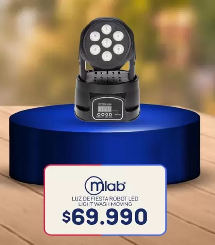 Fiesta - Luz De  Robot Led Light Wash Moving