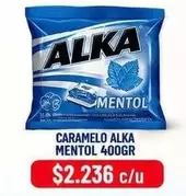 Caramelo Mentol 400gr