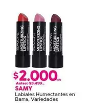 Labiales Humectantes En Barra