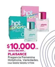 Plaisance - Fragancia Femenina Hotphoria
