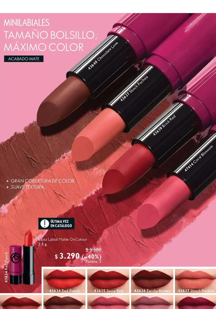 Suave - Mini labiales tamano bolsillo maximo color
