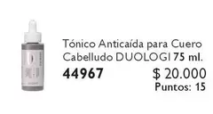 Tonico Anticaída Para Cuero Cabelludo