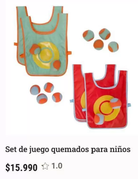 Set De Juego Quemados Para Niños