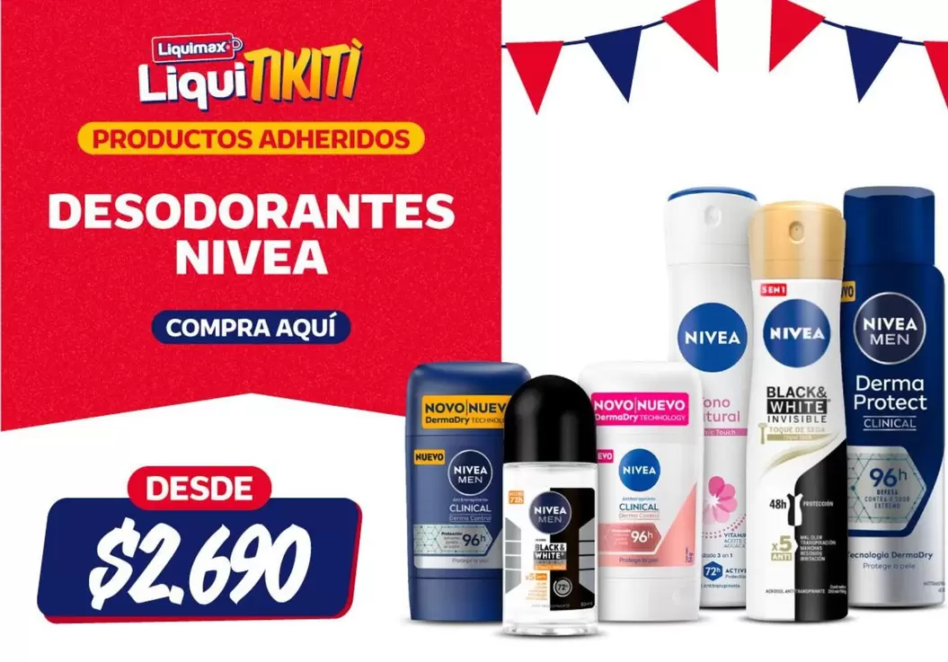 Nivea - Desodorantes