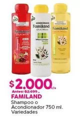 Familand - Shampoo O Acondicionador
