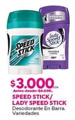 Speed Sitck - Lady Speed Stick