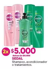 Sedal - Shampoo, Acondicionador O Tratamientos