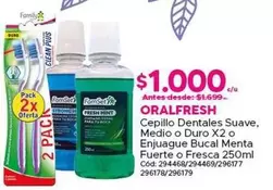 Oral Fresh - Cepillo Dentales Suave