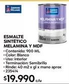 Williams - Esmalte Sintetico Melamina Y Mdf