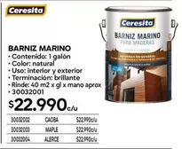 Ceresita - Barniz Marino