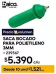 Bacabo Para Polietileno 3mm