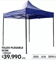 Toldo Plegable 3x3m